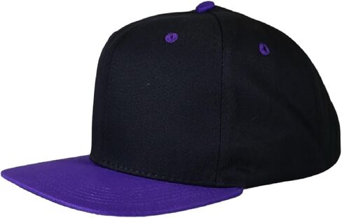 Flat Baseball Cap Men Women - Classic Style Adjustable Two-Tone in Saudi Arabia