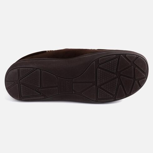 Zizor Men's Comfy Loafer Slippers, Drop Heel Memory Foam House Shoes, Indoor Outdoor Casual Slip On Pantuflas with Rubber Sole in Kuwait