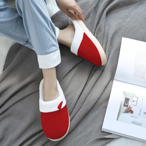 Women's Scuff Comfy Slippers Memory Foam House Shoes | Slip On Cozy Bedroom Slippers, Lightweight, Non-Slip, Indoor Outdoor, Soft Terry Lining, Machine Washable, Gifts in Saudi Arabia