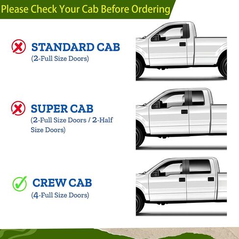 Tape on Side Window Deflectors Rain Guards Vent Sun Shades Window Visors for 2007-2013 Chevy Silverado & GMC Sierra 1500 2500HD 3500HD Crew Cab, 07-14 Yukon XL/Suburban/Avalanche, Smoke 94515 in Saudi Arabia