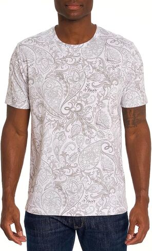 Robert Graham Men's Swanson S/S Knit Tshirt in Saudi Arabia