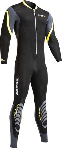 Cressi Men's Front-Zip Full Wetsuit for Water Activities - Bahia 2 mm Man: Designed in Italy by Cressi in Saudi Arabia