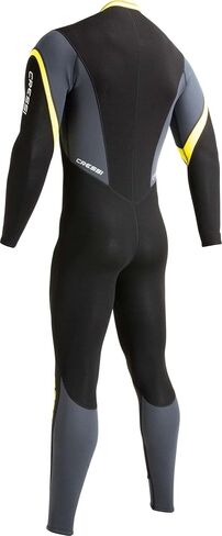 Cressi Men's Front-Zip Full Wetsuit for Water Activities - Bahia 2 mm Man: Designed in Italy by Cressi in Saudi Arabia