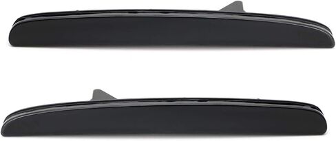 iJDMTOY Smoked Rear Bumper Reflector Lens Replacement Compatible With 2017-21 Honda Civic Hatchback, SI or Type-R Sedan, OE-Spec LH RH Assembly in Saudi Arabia