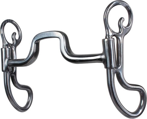 Equisential by Professional's Choice Teardrop Bit for Horses | Weighted Shank with Rein Slide | Provides Horse Pre-Signal Before Engaging Mouthpiece | 5 Inch Mouth in Kuwait
