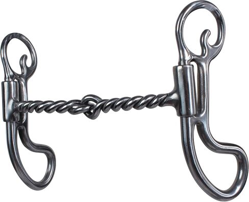 Equisential by Professional's Choice Teardrop Bit for Horses | Weighted Shank with Rein Slide | Provides Horse Pre-Signal Before Engaging Mouthpiece | 5 Inch Mouth in Kuwait