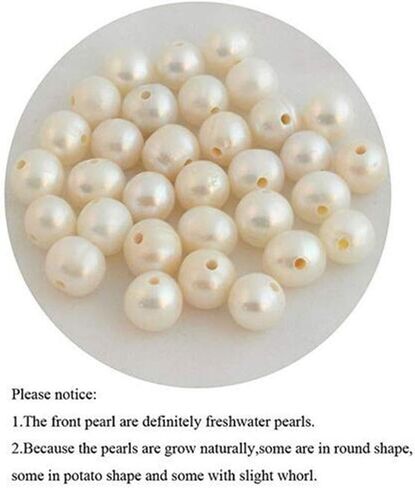 عقد من اللؤلؤ مصنوع يدويًا من الجلد وقلادة من اللؤلؤ بوهو من اللؤلؤ والمجوهرات للنساء in Kuwait