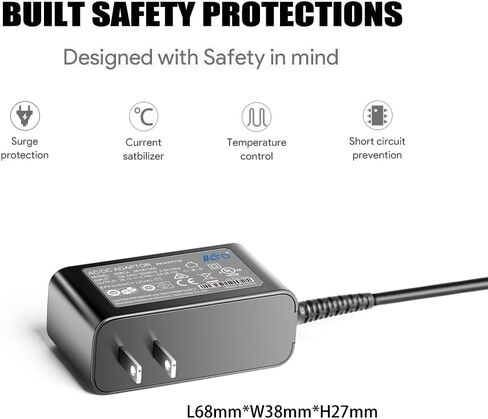 KFD 26V AC DC Adapter Compatible with VYBE Premium Vibration Massager Device Model 8806 VYBE X Muscle Deep Tissue Massage Gun Charger Flyby F1 Pro Massage Gun Power Cord 26VDC Power Supply Cable in Saudi Arabia