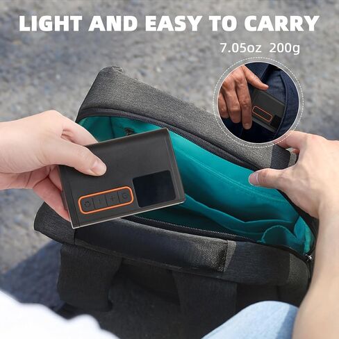 Electric Ball Pump, Portable Smart Air Pump with Precise Pressure Gauge and Digital Display, Fast Inflation Ball Pump for Basketball, Soccer Ball, Volleyball, Football (Max 15 PSI) in Kuwait