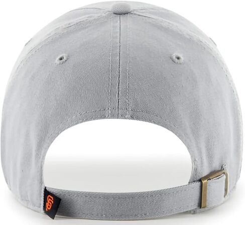 '47 San Francisco Giants Storm Gray Clean Up Adjustable Hat, Adult One Size Fits All in Saudi Arabia