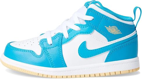 nike Air Jordan 1 Mid Toddler Aquatone/Celestial Gold-White DQ8425 400 in Kuwait
