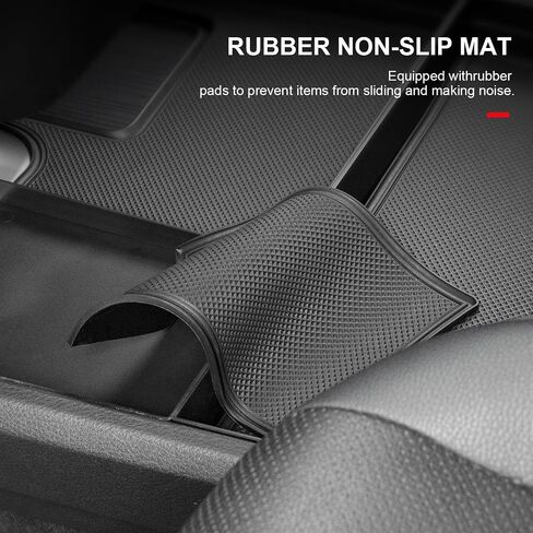Center Console Organizer Tray Compatible with 2021-2024Toyota Sienna,Armrest Box Secondary Storage Tray Coin Container ABS Plastic (JYCDC-GB01) in Saudi Arabia
