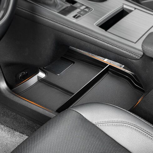 Center Console Organizer Tray Compatible with 2021-2024Toyota Sienna,Armrest Box Secondary Storage Tray Coin Container ABS Plastic (JYCDC-GB01) in Saudi Arabia