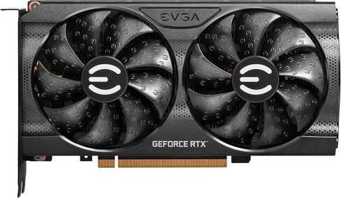 EVGA GeForce RTX 3050 XC Gaming، 08G-P5-3553-KR، 8 جيجابايت GDDR6، مروحة مزدوجة، لوحة خلفية معدنية (متجددة) in Saudi Arabia