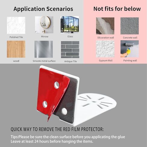 حامل حائط معدني متوافق مع بطارية Google Nest Cam الخارجية الجيل الثاني، دعامة لاصقة لكاميرا الأمان الداخلية والخارجية بدون دعامة تثبيت للحفر لزاوية رؤية أفضل، عبوتان in Kuwait