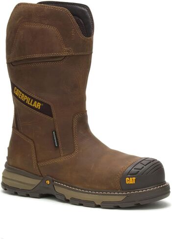 حذاء CAT Footwear الرجالي Excavator Superlite مزود بتركيبة مقاومة للماء عند أصابع القدم in Kuwait