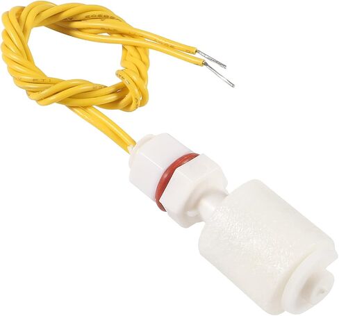 8Pcs Plastic PP Float Switch M8 3508 Fish Tank Liquid Water Level Sensor Floating Ball Vertical Float Ball Switch Water Level Controller Sensor for Water Pump Cistern Sump Filter Aquarium Swim Pool in Saudi Arabia