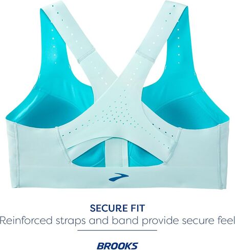 حمالة صدر رياضية للنساء من Brooks Zip 2.0 للجري والتمارين والرياضة in Saudi Arabia