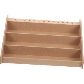 miniature paint miniature tools craft paint organizer acrylic paint organizer craft paint storage pigment stand holder paint bottle organizer paint rack wooden Storage rack