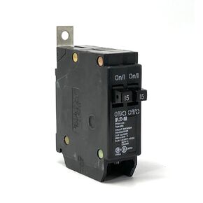 Eaton Cutler-Hammer DNBA1515 Tandem 1 Pole 15A 120/240V Type BRD Circuit Breaker