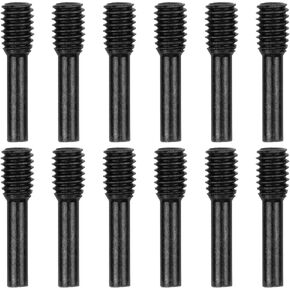 12Pcs Vgoohobby Universal Steel M4x16mm Driveshafts Screw Pins Shaft Pins Compatible with Axial SCX10 90046 Traxxas TRX4 D90 Tamiya CC01 Kyosho Arrma 1/10 RC Crawler Car