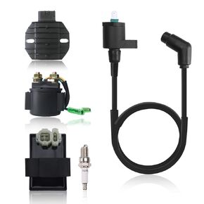 31600-HM8-B00 Voltage Rectifier Regulator Starter Solenoid Relay Ignition Coil CDI Box For Honda Recon 250 1997-2000 Recon 250 TRX250 TE TM 2002-2004 TRX250EX 2001-2008 TRX250X 2009-2019 30410-HN6-000
