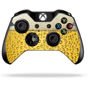 MightySkins Skin Compatible with Microsoft Xbox One or One S Controller - Beer Buzz | Protective, Durable, and Unique Vinyl wrap Cover | Easy to Apply, Remove, and Change Styles | Made in The USA