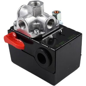 مفتاح ضغط ضاغط الهواء 5140117-89 متوافق مع ضاغط الهواء الحرفي C2150 C2550 C3101 C3150 C3151 C3550 C3551 C5101 C6110 CPLDC2540S CPLDC2541S استبدال 5140117-89 in Kuwait