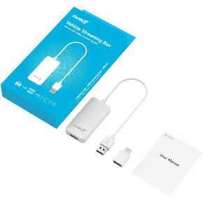 Carlinkit Stick Adapter - Upgrade Your Driving Experience with Original Carplay HDMI Adapter - Seamless Entertainment for Wired CarPlay Vehicles