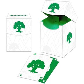 Ultra Pro - Mana 8 100+ Deck Box - Forest for Magic: The Gathering, Stores & Holds 100 Standard Sized Cards, Durable Protective Collector's Game Deck Card Holder Box