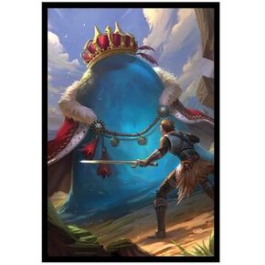 Grobulus - The Slime King - 100 حافظة بطاقات TCG غير لامعة (FN15S) - Fantasy North (Mini) in Kuwait