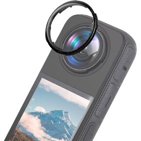 JINSERTA Dual Lens Guards for Insta360 X4 Action Camera, Protective Case for Insta 360 ONE X4 360 Waterproof Action Camera Accessory (PC)