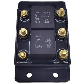 12V Forward & Reverse Relay Module Six Terminal Fit for Tarp and Winch Motor Snow Plow Replace 5541100 ATP0110