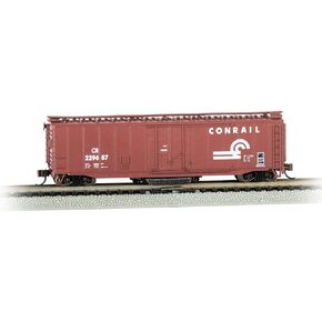 Bachmann Trains - 50' Plug Door Track Cleaning Box Car - Conrail - N Scale