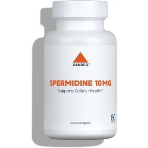 XANDRO Spermidine 10 mg, 60 Capsules Lab | Cellular Health Support | 60 Vegan Capsules