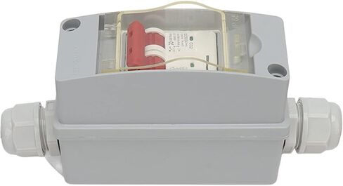 قاطع دائرة 2P MCB DC 500V 32A مفتاح فصل قاطع الدائرة المنزلية مع صندوق توزيع مقاوم للماء IP65 ودليل المستخدم (بدون كابل) in Saudi Arabia