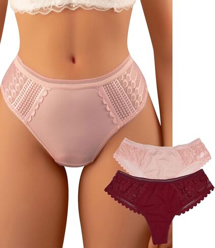 Women's Underwear Lace Sexy Breathable Panties Underwear in Saudi Arabia