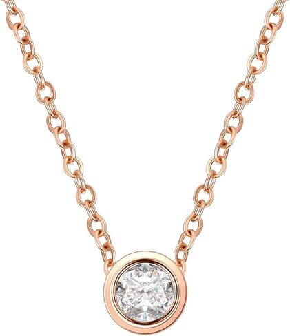 قلادة QIHOO الذهبية اللذيذة للنساء العصرية، قلادة من الذهب عيار 14 قيراط الماس للنساء على شكل قلب مربع وقلادة على شكل ورقة شجر الشاطئ، مجوهرات ذهبية جمالية in Kuwait