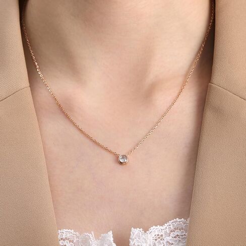 قلادة QIHOO الذهبية اللذيذة للنساء العصرية، قلادة من الذهب عيار 14 قيراط الماس للنساء على شكل قلب مربع وقلادة على شكل ورقة شجر الشاطئ، مجوهرات ذهبية جمالية in Kuwait