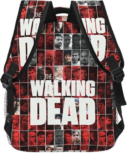 Unisex Walking Horror Dead Multipurpose Backpacks,3d Printed Funny Anti Theft Laptop Backpack,Casual Daypack Backpack For Men Women 16 Inch in Saudi Arabia