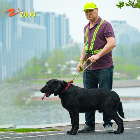 zojo Safety Vests,10 Packs | Lightweight, Adjustable & Elastic | Safety & High Visibility for Running, Jogging, Walking,Cycling | Fits Outdoor Clothing (Black) in Saudi Arabia