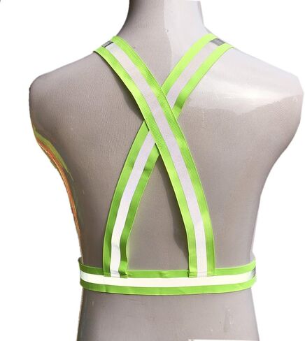 zojo Safety Vests,10 Packs | Lightweight, Adjustable & Elastic | Safety & High Visibility for Running, Jogging, Walking,Cycling | Fits Outdoor Clothing (Black) in Saudi Arabia