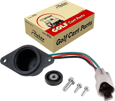 Roykaw Golf Cart IQ Speed ​​Sensor 48 Volt مع مغناطيس عالي السرعة متوافق مع Club Car DS & Precedent 2004-up Golf Cart W/ADC Motor، يستبدل OEM # 102704901 102265601 in Saudi Arabia