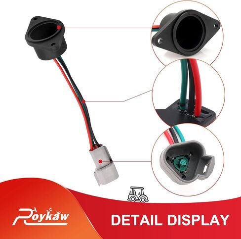 Roykaw Golf Cart IQ Speed ​​Sensor 48 Volt مع مغناطيس عالي السرعة متوافق مع Club Car DS & Precedent 2004-up Golf Cart W/ADC Motor، يستبدل OEM # 102704901 102265601 in Saudi Arabia