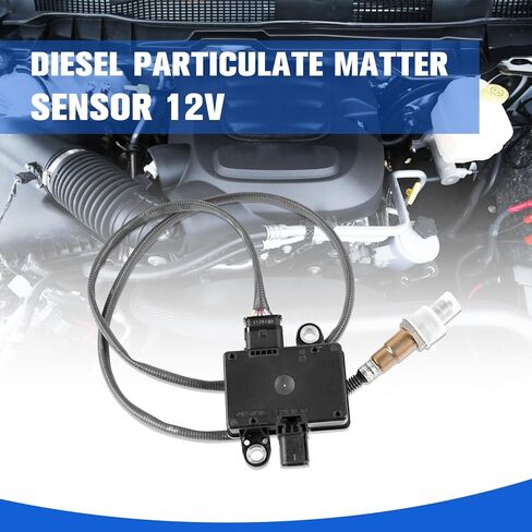 مستشعر جسيمات الديزل 12 فولت متوافق مع Ram 2500 3500 6.7L L6 ديزل 2019 2020 2021 2022 2023 2024، استبدال # 0281007448، 0281007449، 68354201AB in Kuwait
