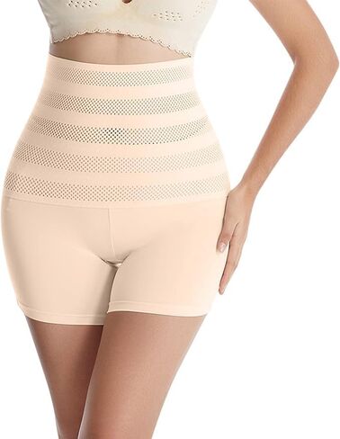 Seamless High Waist Control Panties - Tummy Control and Butt Lifting Boyshorts for Women's Lingerie & Underwear size L in Saudi Arabia