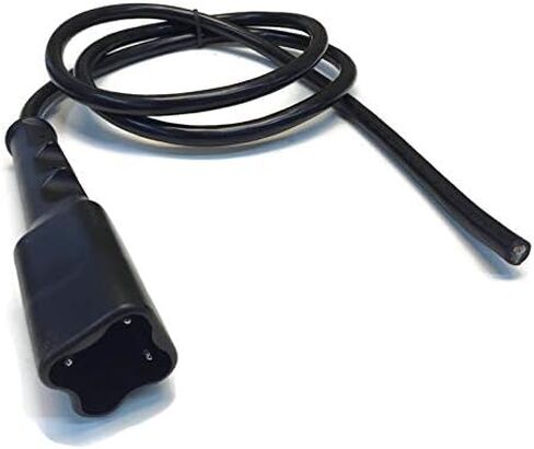 Golf Cart Charger 3 Pin Connector Plug & Power Cord for 48V Yamaha G29 - Handle Side in Saudi Arabia
