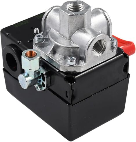 مفتاح ضغط ضاغط الهواء 5140117-89 متوافق مع ضاغط الهواء الحرفي C2150 C2550 C3101 C3150 C3151 C3550 C3551 C5101 C6110 CPLDC2540S CPLDC2541S استبدال 5140117-89 in Kuwait