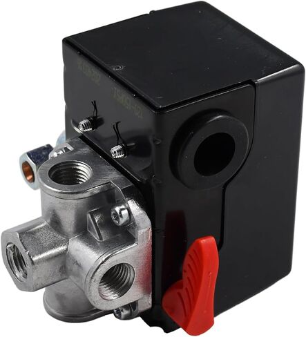 مفتاح ضغط ضاغط الهواء 5140117-89 متوافق مع ضاغط الهواء الحرفي C2150 C2550 C3101 C3150 C3151 C3550 C3551 C5101 C6110 CPLDC2540S CPLDC2541S استبدال 5140117-89 in Kuwait