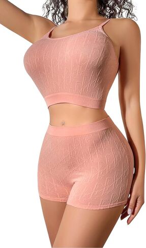 Banamic Sexy Lingerie for Women Bra and Panty Set 2 Pieces Babydoll Bodysuit Underwear in Saudi Arabia